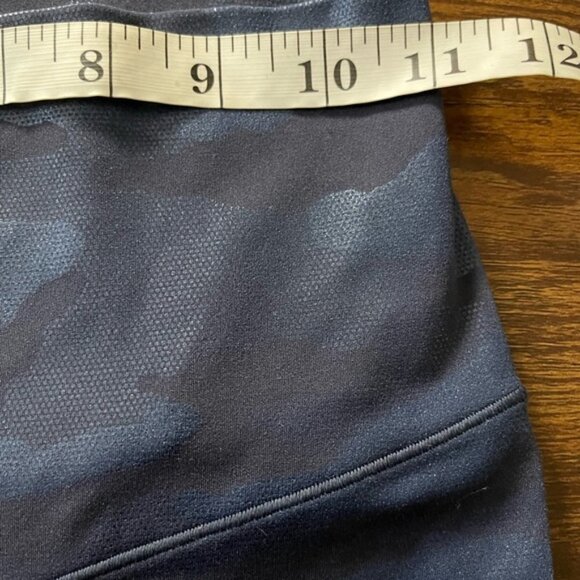 Aerie by offline blue metallic camo high rise 7/8 leggings small - Picture 6 of 9